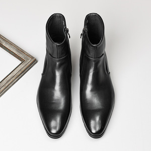 Zapatos Oxford de Hombre Británicos, Impermeables, de Cuero Genuino, Punta Cerrada, Hechos a Mano, para Boda, Formales, Casuales de Negocios, Antideslizantes, con Hebillas y Correas - Product Image 1