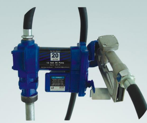 Pompe de transfert électrique antidéflagrante 1/4 CV en fonte pour essence et spiritueux minéraux, 1 pouce, haut débit - Product Image 2