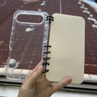 Étui de protection BAILI Factory 2025 populaire pour iPhone 17 Air, en matériaux de type livre, avec impression de motifs personnalisés