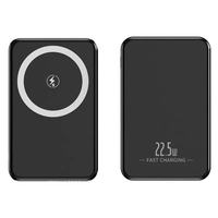 Bank daya ponsel nirkabel ramping 10mm, Powerbank ponsel nirkabel ramping aluminium Aloi 10000mah dengan Logo kustom