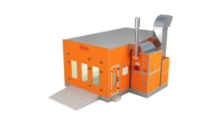Cabine de peinture automatique de chaleur <span class=keywords><strong>diesel</strong></span> mobile de salle de pulvérisation de haute qualité pour les voitures - Product Image 3