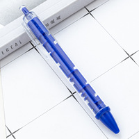 Stylo à bille transparent à motif labyrinthe, léger, pour promotion et cadeaux d'entreprise