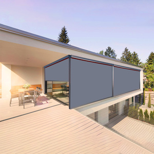 Patio esterno ombra all'aperto tapparelle schermo motorizzato parasole e tenda per Patio balcone Gazebo - Product Image 1