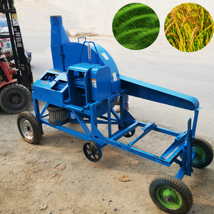 Línea de Producción Multifuncional para Picar Pasto, Alimentación Automática, Trituración y Frotamiento Integrados, Trituración de Forraje Seco y Húmedo - Product Image 2