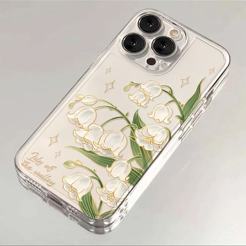 Oil Painting Filigree Lily of the Valley