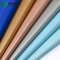 Prix pas cher nouveauté Rexine litchi Grain en relief cuir synthétique tissu d'ameublement en cuir pour sacs canapé siège meubles