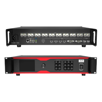 Kotak pengiriman dinding Video prosesor layar LED penuh warna terlaris untuk model X1 X2 X4 X6 X12 X100