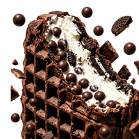 Es Krim Waffle Rasa Kelapa Hicey Desain Baru Dikombinasikan dengan Tekstur Renyah