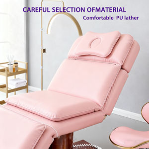 Современная регулируемая электрическая кушетка из нержавеющей стали для спа-процедур и массажа, мебель для салонов красоты - Product Image 3