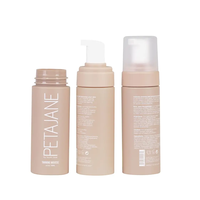 Emballage de bouteille de soin de la peau personnalisé en gros bouteille de pompe à mousse de 150ml 200ml pour l'emballage de nettoyant pour le visage