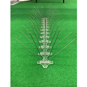 Hot Sales Polycarbonate Bird Spikes Plastic Anti Pigeon With Stainless Steel Thorn Manufacturer