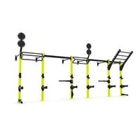 Rig de fitness multifonctionnel sur mesure pour usine, rack de squat autoportant pour salle de sport