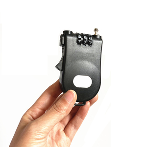 Đa Màu Sắc Có Thể Thu Vào Cáp Thép Khóa 3 Chữ Số Dây Kết Hợp Khóa Nhà Máy Giá - Product Image 2