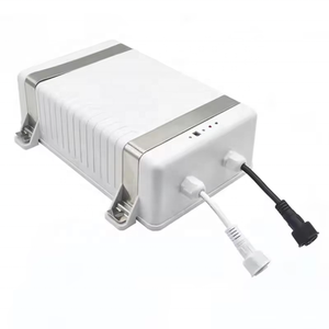 Boîtier de batterie blanc en ABS, boîtier de commande, surface polie, boîtier électrique étanche, couvercle en plastique extérieur, support de montage - Product Image 1