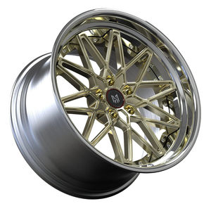 Jantes en alliage d'aluminium forgé sur mesure en 2 pièces, 18/19/20 pouces, 5X115/5X120, finition noire, ET personnalisable pour CT4 CT5 CT6 Pickup SUV - Product Image 2