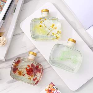 Diffuseur <span class=keywords><strong>de</strong></span> parfum sans flamme aux fleurs éternelles, bâtonnets artisanaux sans <span class=keywords><strong>alcool</strong></span>, en verre écologique, sans BPA, durable - Product Image 2