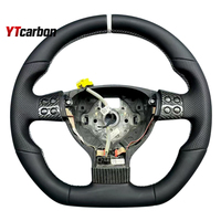YTcarbon pour Passat CC B6 pièces automobiles accessoires intérieurs de voiture volant en cuir personnalisé