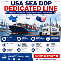 Transitaire maritime LCL+Express pas cher Chine-USA, livraison DDP CNK, agent logistique autonome, expédition en 20-30 jours, 24/7