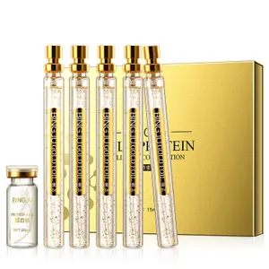 BINGJU Gold Kollagen Faden Carving Set goldene Protein Linie Faden lift Gold Protein Linie Gesichts pflege straffen Lifting Serum