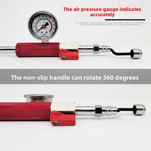 Manómetro Profesional para Inflar Neumáticos de Camión con Varilla de Inflado Rápido y Interruptor de Medidor de Aceite Reforzado - Product Image 6