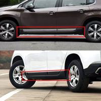 Peugeot 2008 Bandes de seuil de porte, Jupes de porte inférieures, Jupes latérales, Profilés latéraux inférieurs en plastique OEM 96781716XT 96781715XT