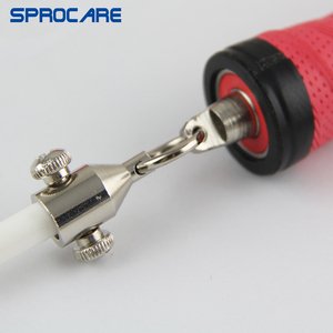 <span class=keywords><strong>Corde</strong></span> à <span class=keywords><strong>sauter</strong></span> lestée ultra-épaisse en PVC réglable <span class=keywords><strong>avec</strong></span> poignée antidérapante pour entraînement de fitness et cardio – Vente en gros - Product Image 6