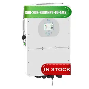 Deye Hybrid Solar Inverter SUN-30K-SG01HP3-EU-AM2 Three Phase Hybrid Inverter 20KW High Voltage Battery Power AC Solar Inverters