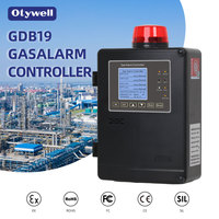 Sistema de Alarma de Detección de Gases con Host RS485, Detectores de Dos Buses, Controlador de Alarma de Gas