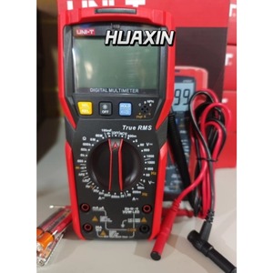 Multimètre numérique UNI-T UT89XD LCD TRMS 6000 points de lecture 12V avec test LED, mesure tension AC/DC, courant, NCV, résistance, HFE, diode - Product Image 1