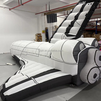 Avion gonflable géant, navette spatiale, modèle de vaisseau spatial pour activité sur le thème de l'espace, exposition de musée scientifique, autres événements