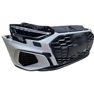 Б/у передний бампер в сборе для <span class=keywords><strong>Audi</strong></span> A3, комплект с передней накладкой и фарами, оригинальный обвес - Product Image 3