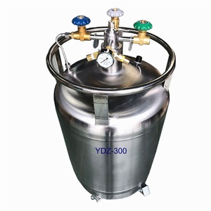ภาชนะเก็บไนโตรเจนเหลว500L Dewar แรงดันสูงด้วยตนเองเชื่อถือได้ - Product Image 1