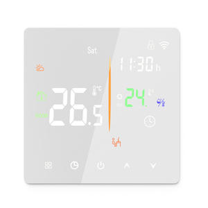 <span class=keywords><strong>Thermostat</strong></span> intelligent WiFi Tuya 16A avec écran tactile, télécommande, automatisation domestique, chauffage au sol électrique, température, CE, garantie de 3 ans - Product Image 3