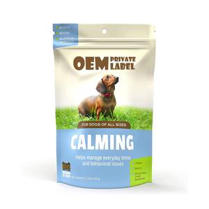 OEM ODM integratore alimentare per cani probiotici pastiglie masticabili per calmare il rilassamento vitamine <span class=keywords><strong>Anti</strong></span>-ansia integratori per la salute degli animali domestici - Product Image 2