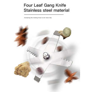 Moulin à café électrique domestique et <span class=keywords><strong>de</strong></span> qualité hôtelière, machine à café industrielle pour expresso, herbes, épices, noix et grains - Product Image 4