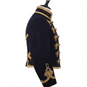 Chaqueta de Invierno Impermeable para Hombre, Estilo Formal, con Cuello Alto, Bordada, Cortavientos, con Cierre de Cremallera, Manga Larga - Product Image 4