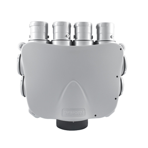 Collecteur <span class=keywords><strong>de</strong></span> distribution d'air antistatique en acier inoxydable et ABS, boîtier <span class=keywords><strong>de</strong></span> plénum mural pour système d'air frais centralisé, pour installations CVC - Product Image 1