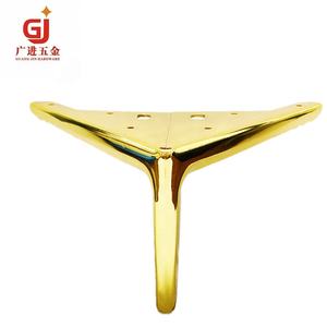 12 CM di alta metallo oro gambe divano nero cromato <span class=keywords><strong>mobili</strong></span> <span class=keywords><strong>piedini</strong></span> <span class=keywords><strong>per</strong></span> pranzo <span class=keywords><strong>cucina</strong></span> <span class=keywords><strong>per</strong></span> lato TV tavolo tavolo triangolo in ferro - Product Image 4