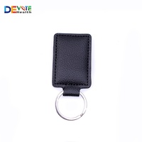 Porte-clés en cuir véritable de luxe, estampés à chaud et gravés au laser, personnalisés, vente en gros, directement de l'usine, à bas prix