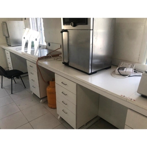 Nhà Máy Bán Hàng Trực Tiếp Đồ Nội Thất Phòng Thí Nghiệm Tiêu Chuẩn Mỹ Đại Học Trường Trung Học Vật Lý Phòng Thí Nghiệm Bàn làm việc - Product Image 1