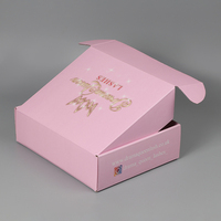 Boîtes d'expédition en carton ondulé imprimées en gros pour le transport de vêtements, boîtes d'expédition personnalisées avec logo, boîtes de colisage en carton