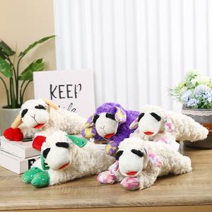 Juguetes chirriantes para perros, juguetes de peluche con sonido, lindos juguetes de peluche para mascotas, para limpiar los dientes de cachorros, juguetes interactivos, divertidos e indestructibles para perros - Product Image 2