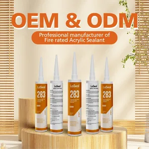 LaSeal Fabricante Adesivos & Selantes Excelente Selagem Inodoro U L more20Yrs OEM ODM Fire Caulking Selante Acrílico