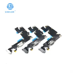 Charging port flex wholesale spare parts for iPhone 6 Plus charger flex