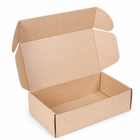 Boîtes d'expédition pliantes personnalisées pour cravates en soie, emballage de détail en carton ondulé, vente en gros, logo personnalisé, faible MOQ