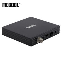 MECOOL KT1 T2 S2 Vente en gros Android 10 DVB T2 S2 PVR TV Box Amlogic S905X4 4K Récepteur décodeur de télévision numérique par satellite