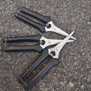 กรรไกรตัดแต่งกิ่งไม้พุ่มวิสทีเรีย ใบมีดสแตนเลส ปากตรง ด้ามจับสีแดง แบบบายพาส เครื่องมือทำสวน - Product Image 2