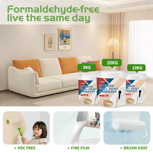 Venta a Bajo Precio de Pintura Líquida, Pintura de Látex para Interiores Sin Formaldehído, Pintura Resistente a la Humedad y a la Intemperie - Product Image 4