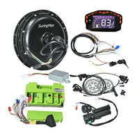 Kit de mise à niveau pour vélo électrique OEM 72V 2000W avec moteur de moyeu sans balais sans engrenages FarDriver 72260 et contrôleur programmable Bluetooth