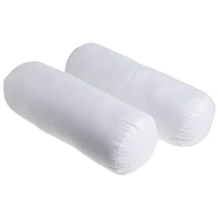 Coussin cylindrique en fibres synthétiques, garnissage en microfibre, insert de coussin